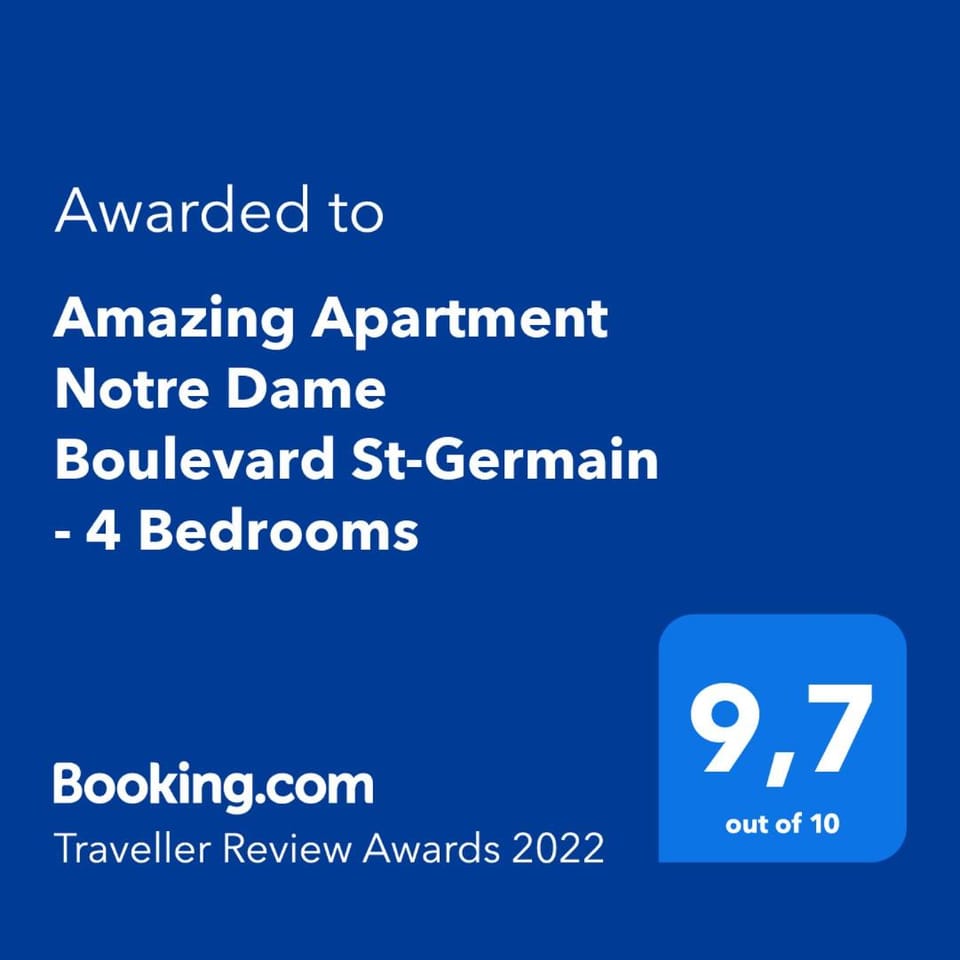 Amazing Apartment Notre Dame Boulevard St-Germain - 4 Bedrooms Apartment in Paris