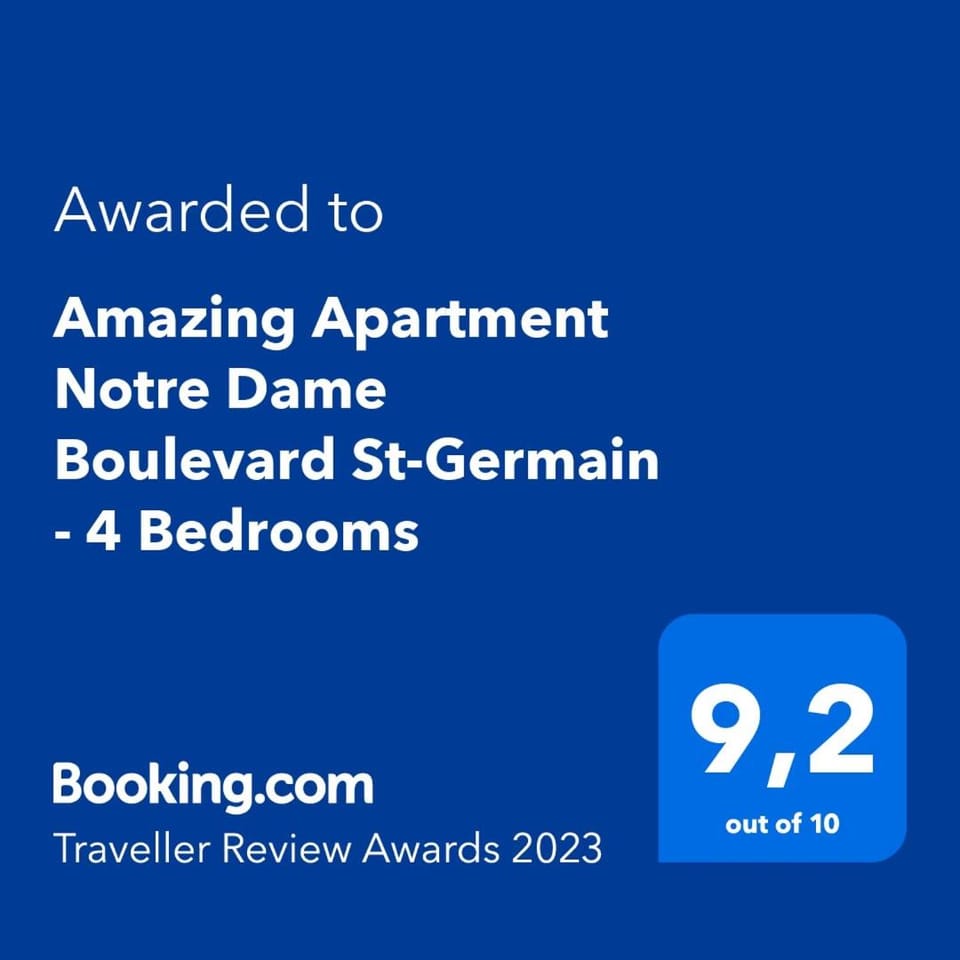 Amazing Apartment Notre Dame Boulevard St-Germain - 4 Bedrooms Apartment in Paris