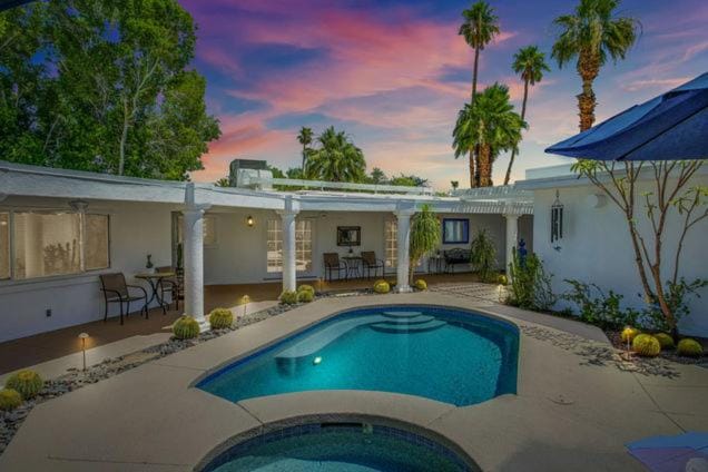 Property building, Pool view, Swimming pool