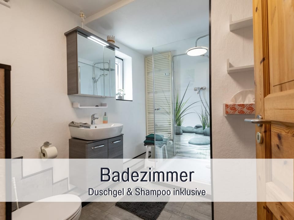 Shower, Toilet, Bathroom, Text overlay, towels