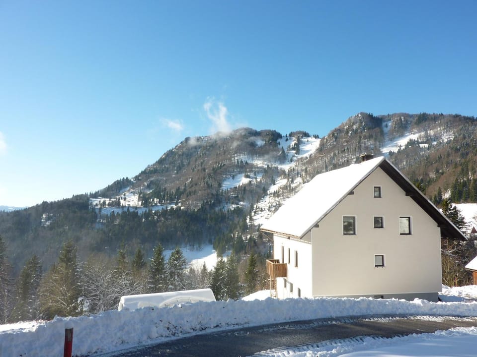 Property building, Natural landscape, Winter