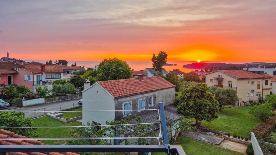 Natural landscape, City view, Sea view, Sunset