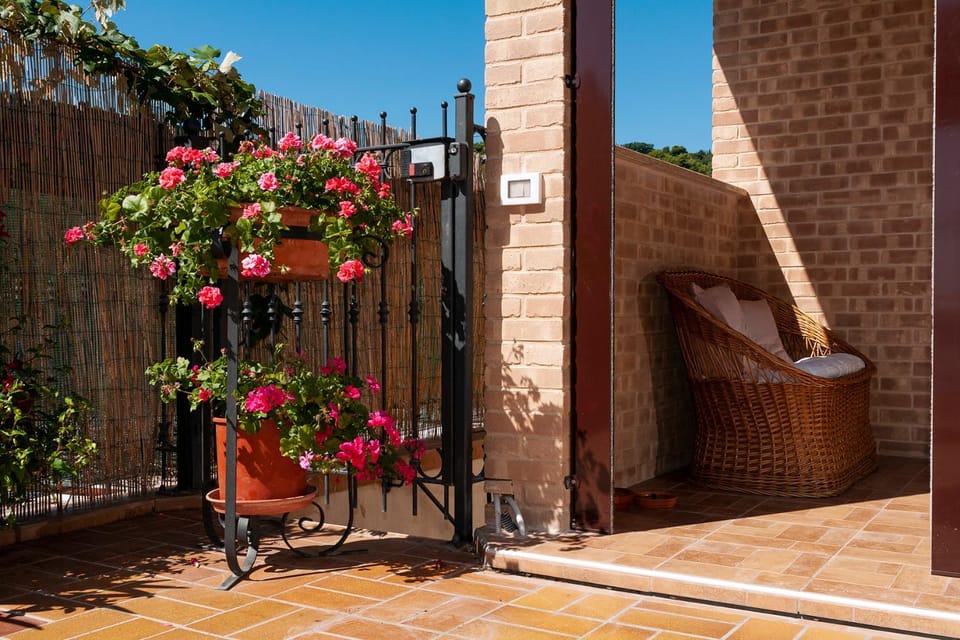 La casa de Rocche House in Marche