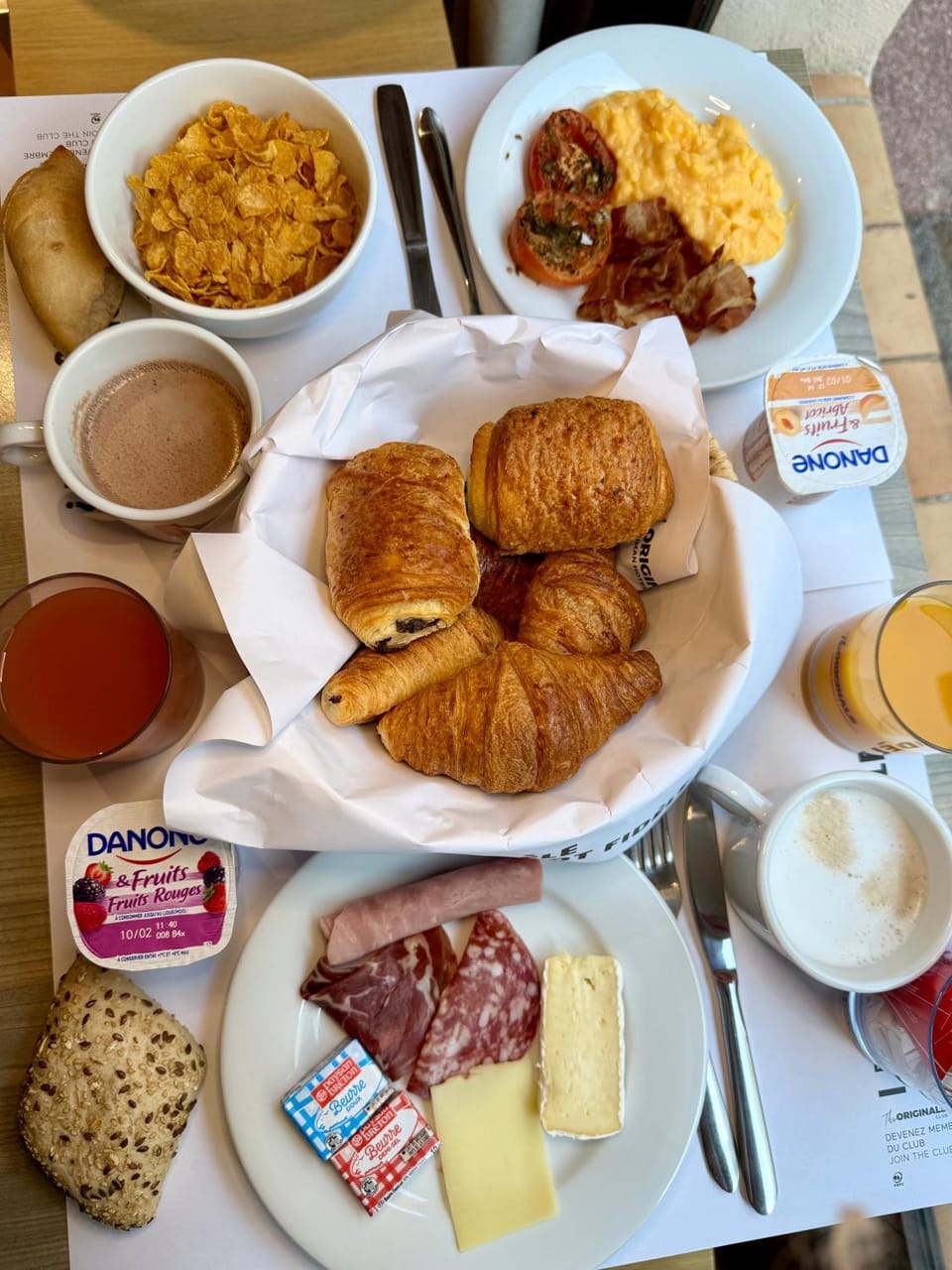 Food, Breakfast, Continental breakfast