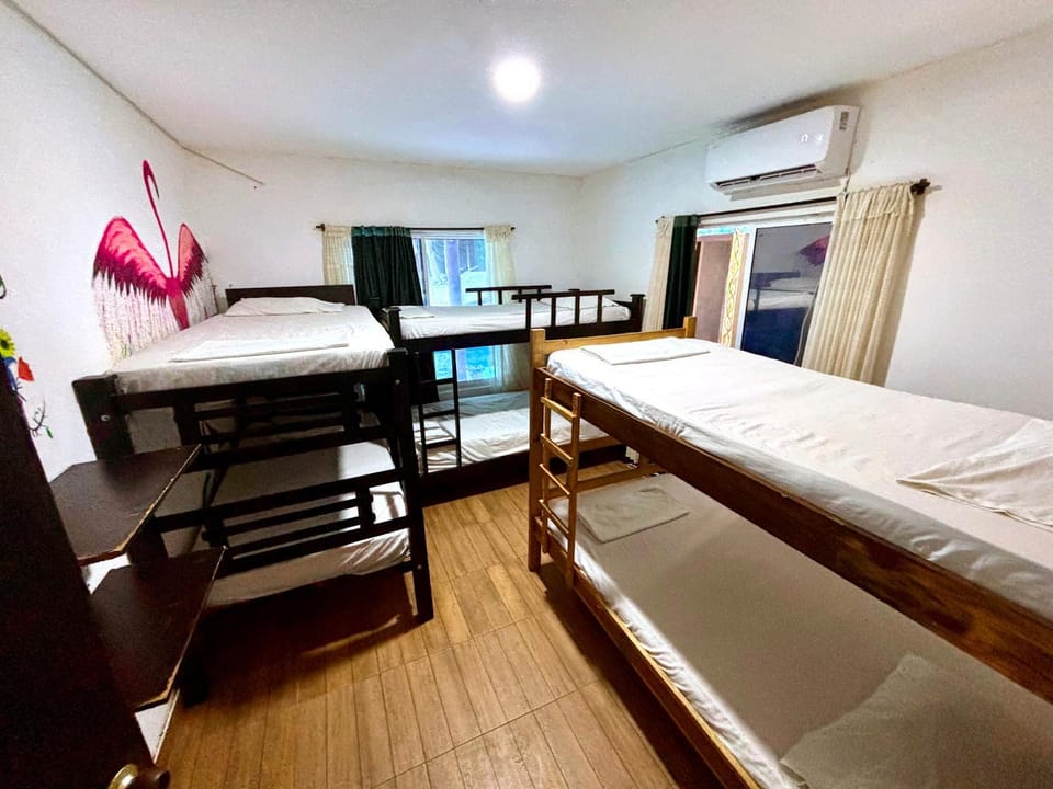 Bed, Bedroom, Pool view, air conditioner