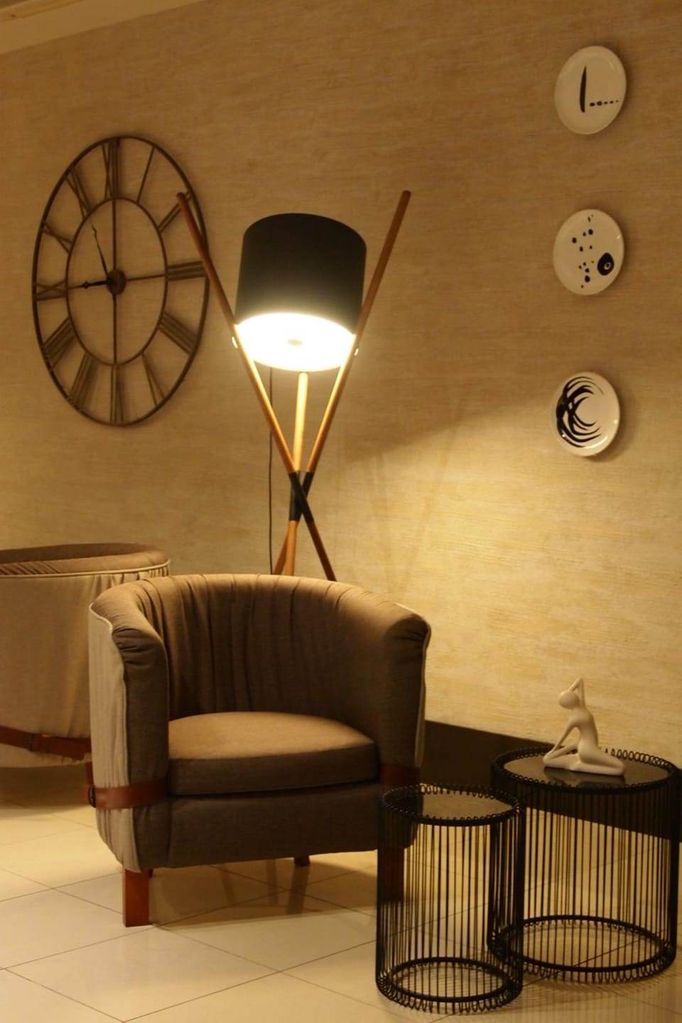 Lobby or reception, Decorative detail
