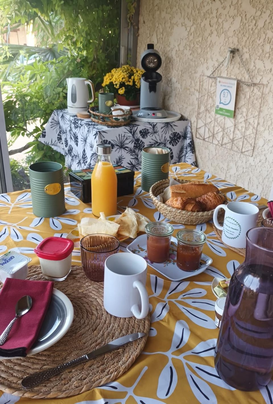 Continental breakfast