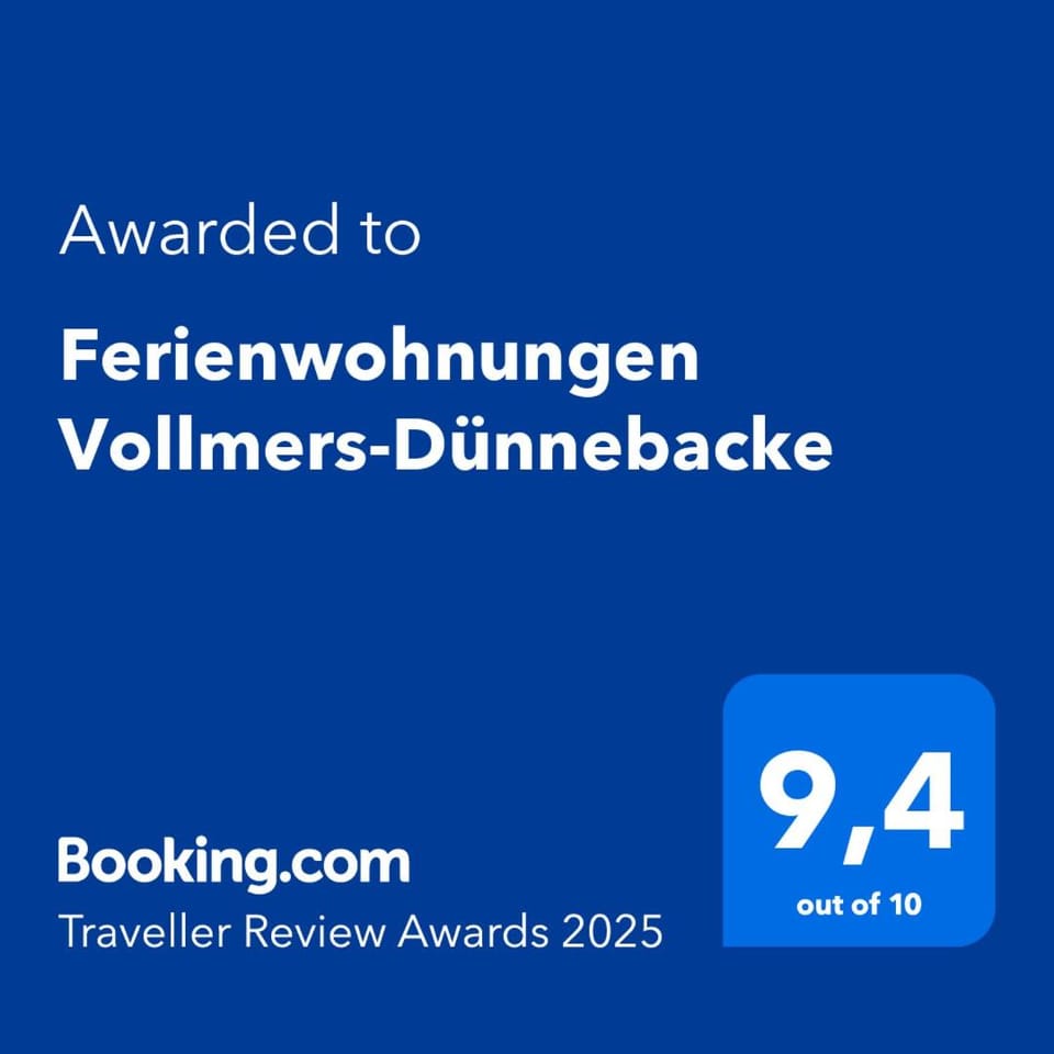 Ferienwohnungen Vollmers-Dünnebacke Apartment in Schmallenberg