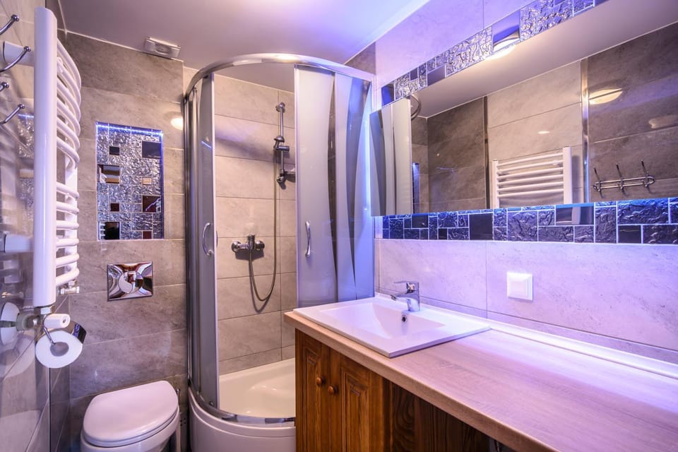 Shower, Toilet, Bathroom, towels