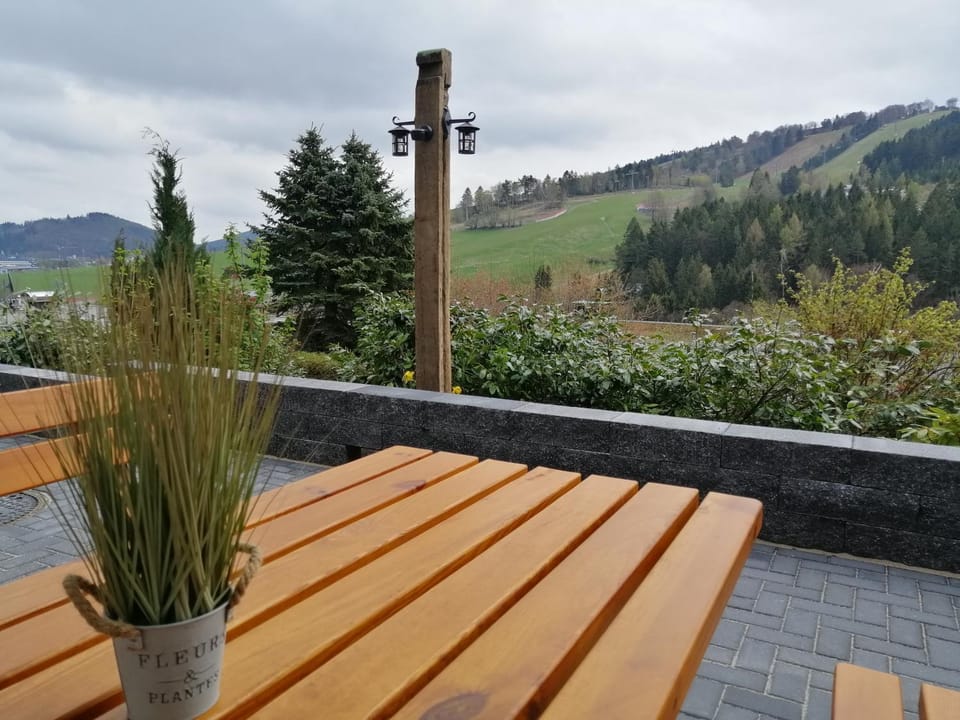 Balcony/Terrace, Mountain view