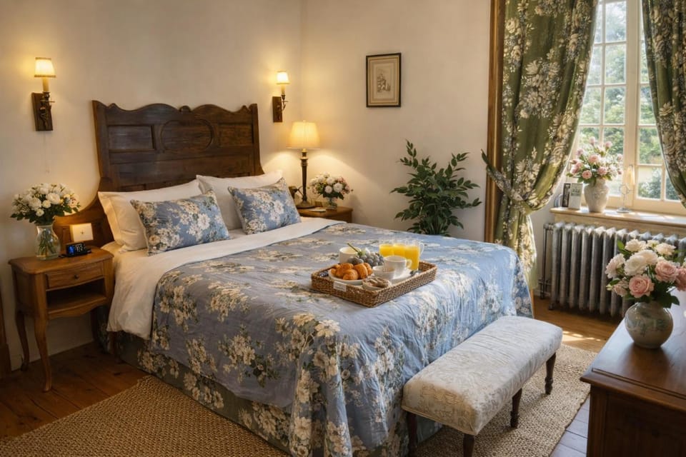 Photo of the whole room, Bedroom, Breakfast