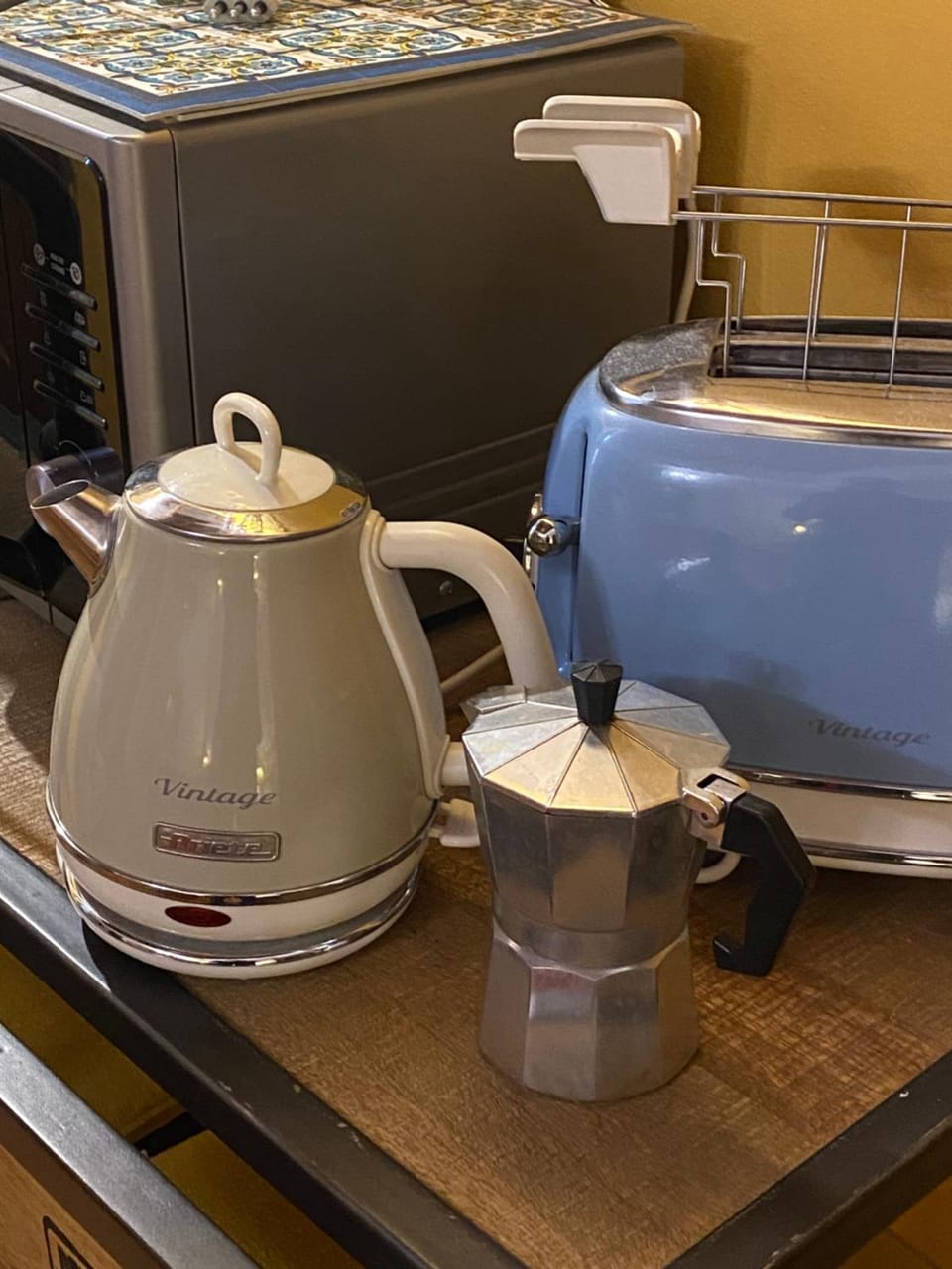 Coffee/tea facilities, Kitchen or kitchenette, toaster