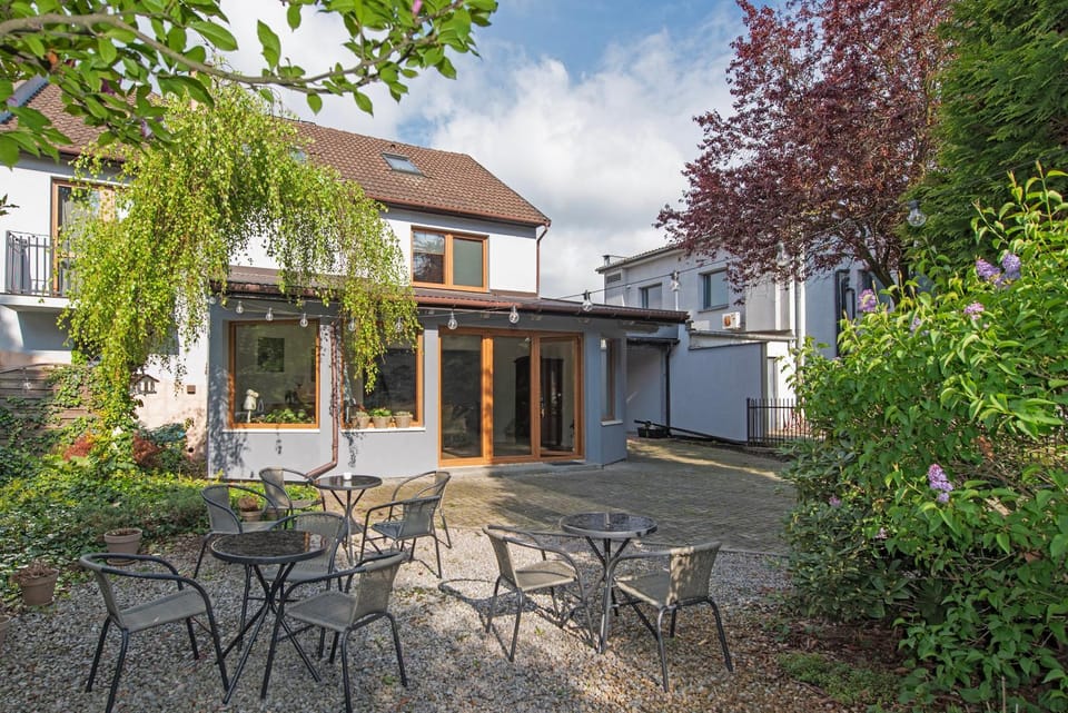 Property building, Garden, Garden view