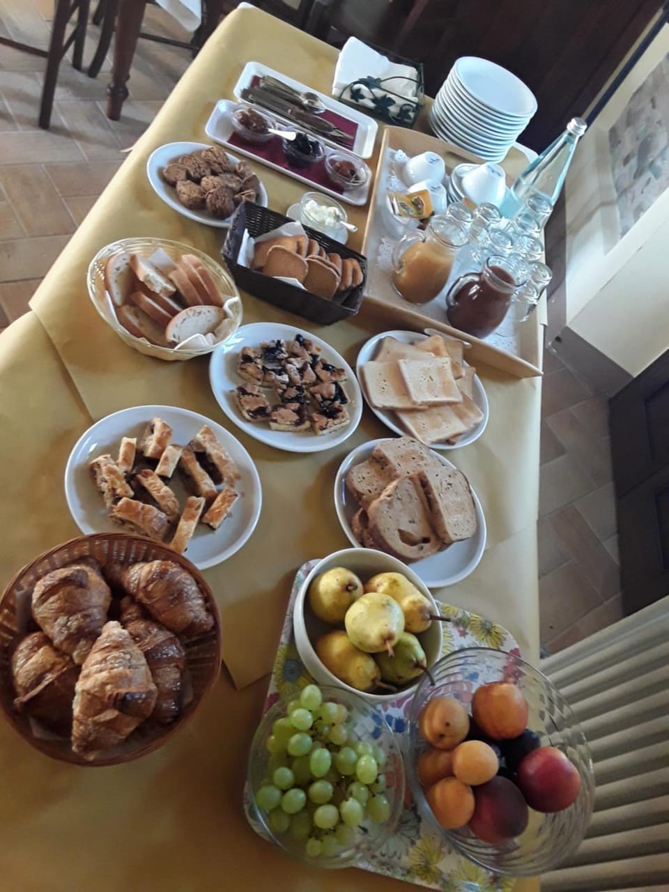 Buffet breakfast, Italian breakfast