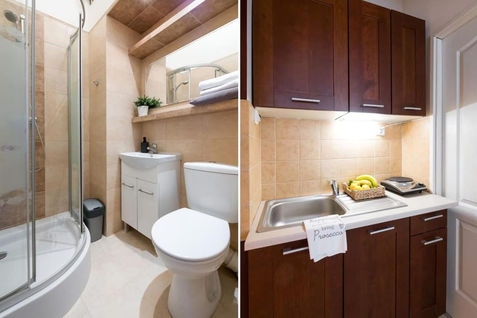 Shower, Toilet, Bathroom, Kitchen or kitchenette