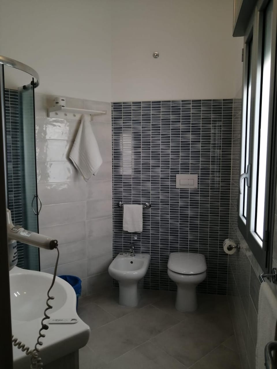 Shower, Toilet, Bathroom, bidet, towels
