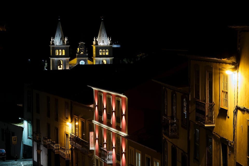 Property building, Night, City view, Landmark view