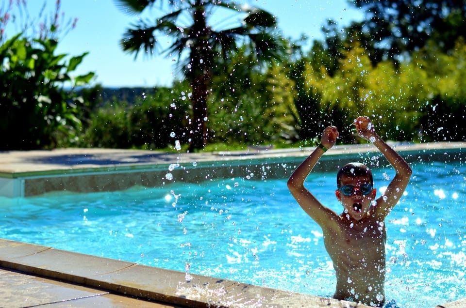 People, Swimming pool, Swimming pool, children