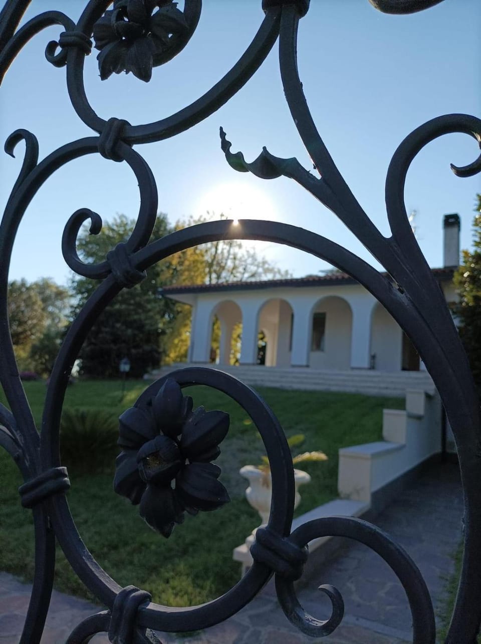 Property building, Garden view