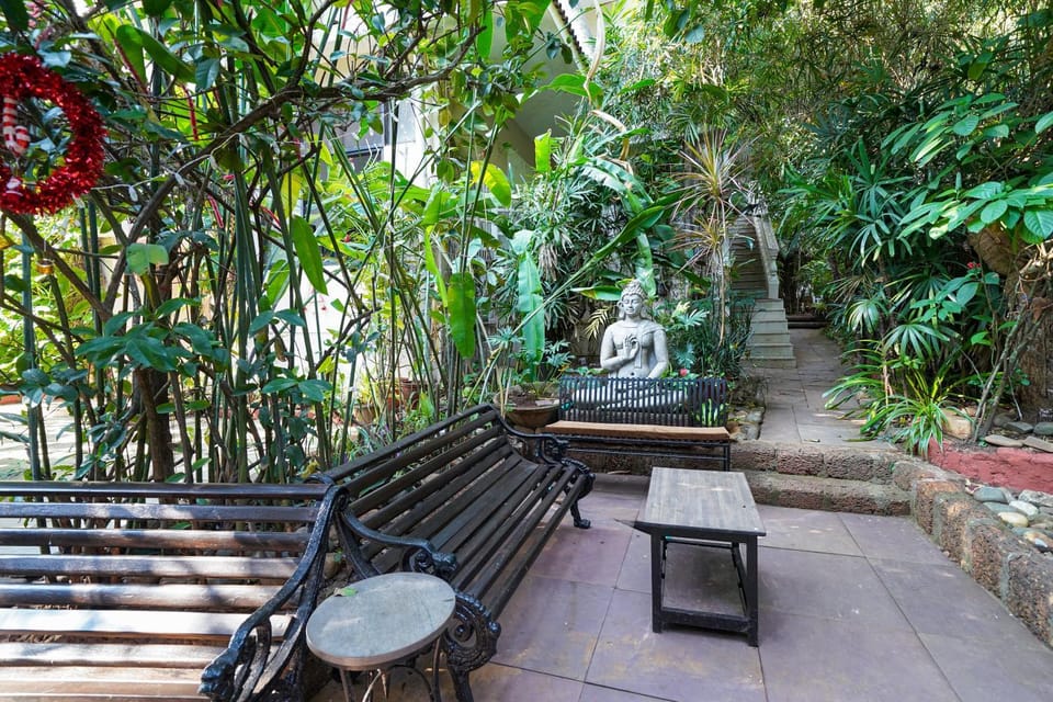Garden, Lobby or reception, Garden view