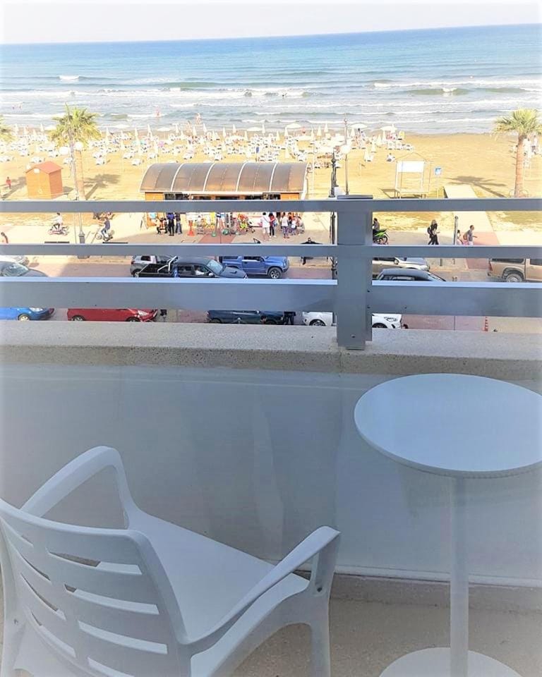 Property building, View (from property/room), Balcony/Terrace, Beach, Sea view