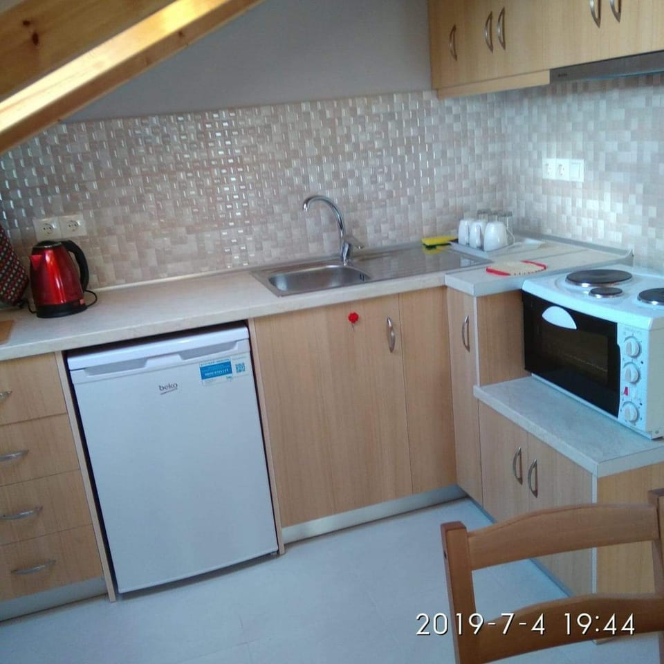 Kitchen or kitchenette, Dining area, oven, stove