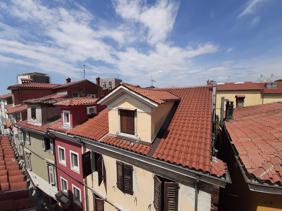 Central square view - near beach Apartment in Slovenia