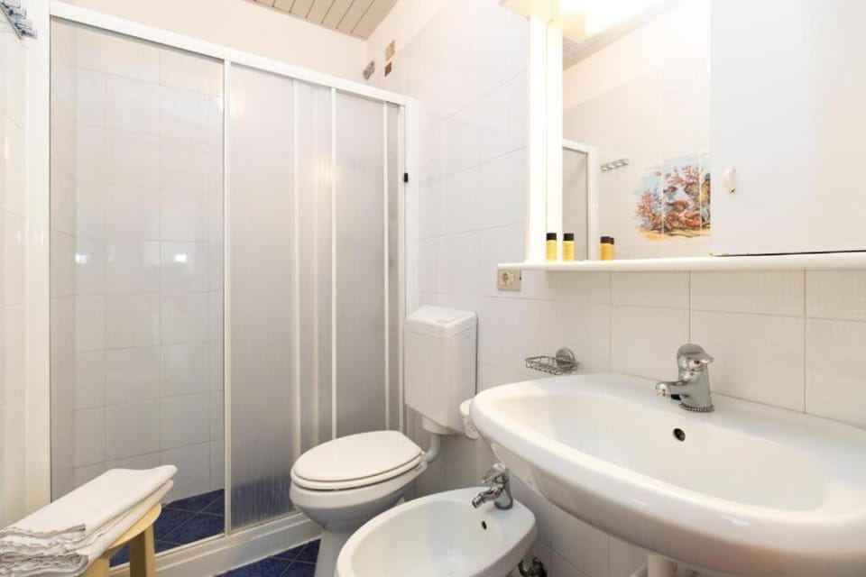 Shower, Toilet, Bathroom, bidet, towels