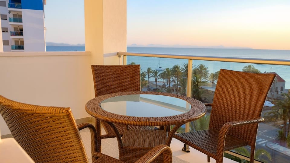 Balcony/Terrace, Sea view, Sunset
