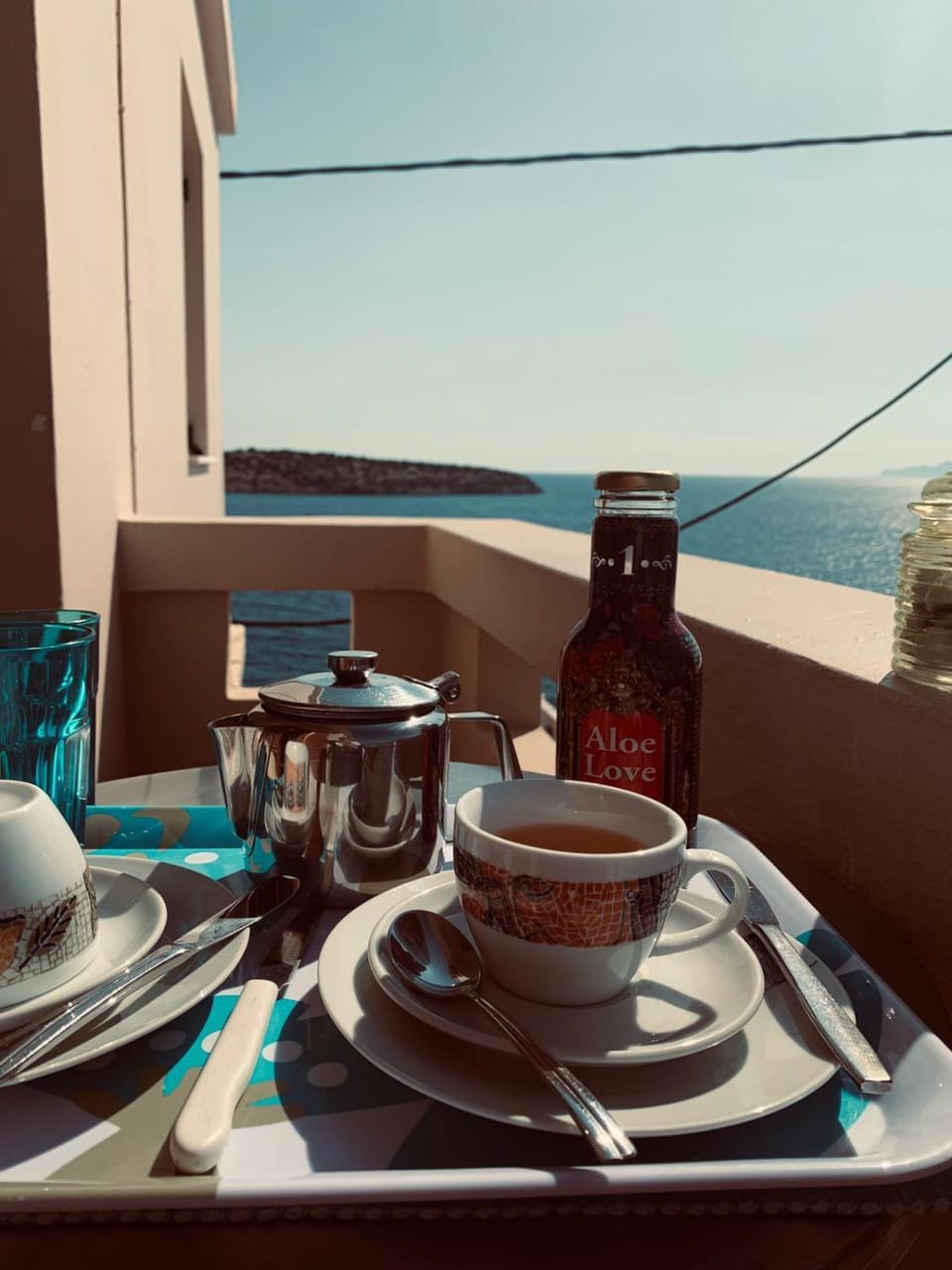 Coffee/tea facilities, Balcony/Terrace, Sea view