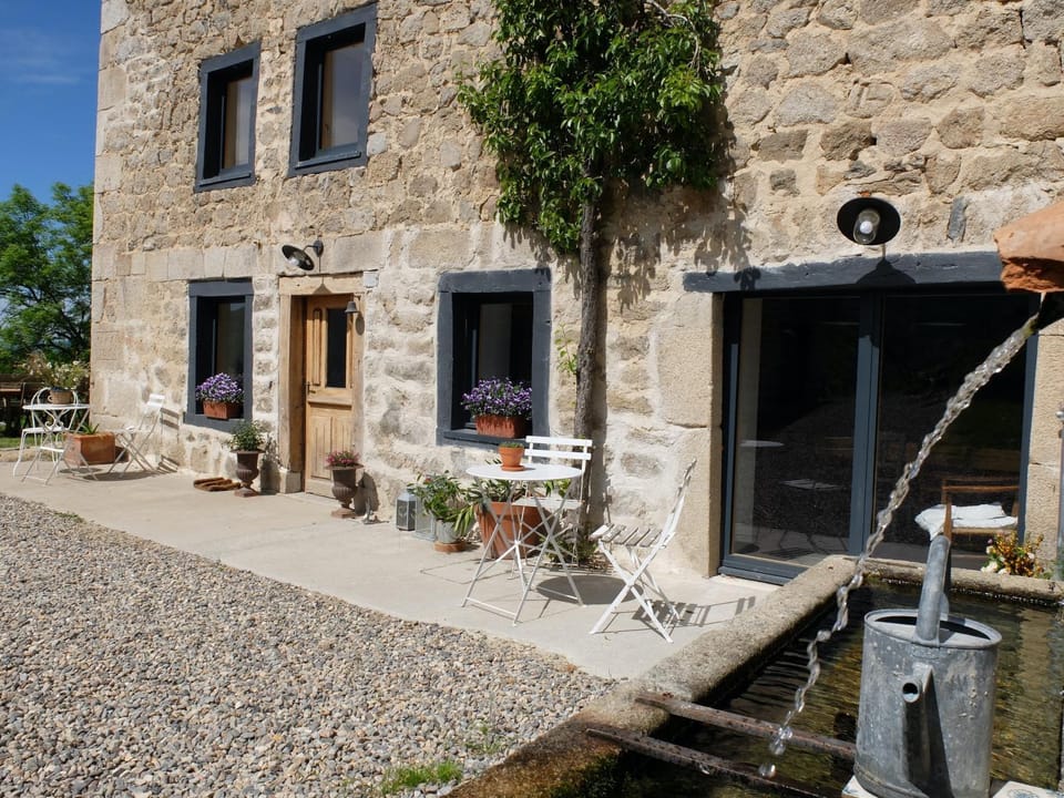 Property building, Patio