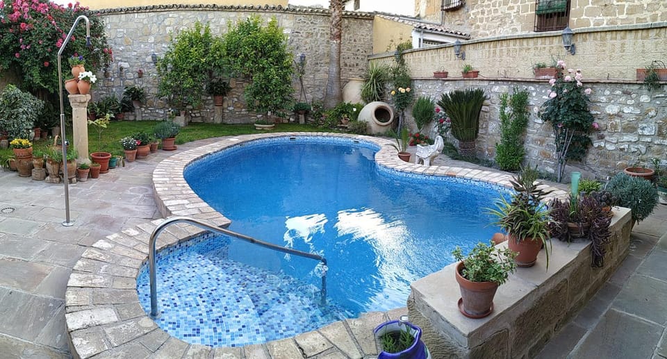 Patio, Garden, Garden view, Pool view, Swimming pool, sunbed