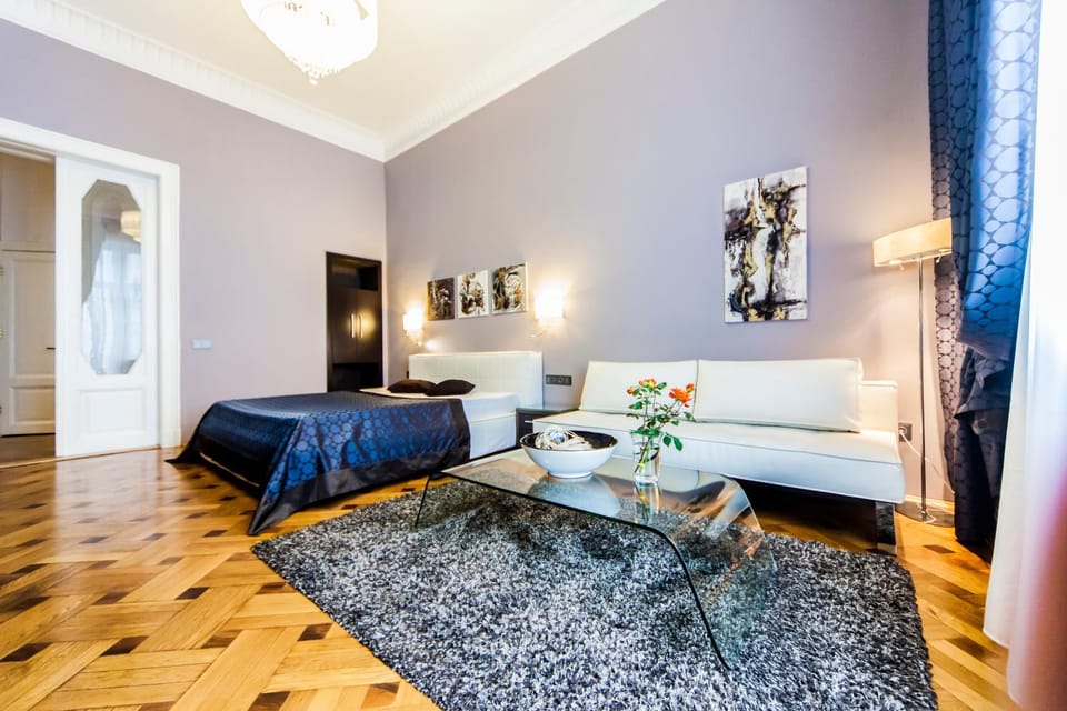 Living room, Bedroom