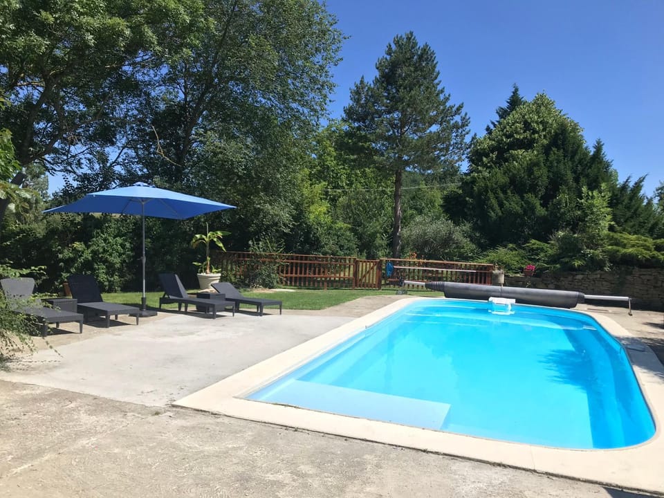 Garden, Garden view, Pool view, Swimming pool, sunbed