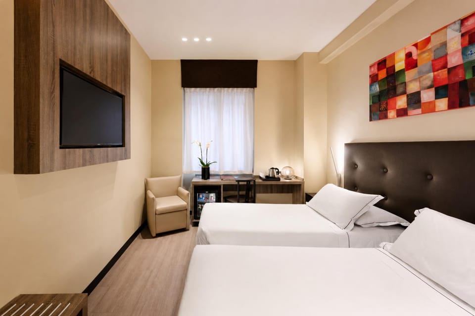 Bed, TV and multimedia