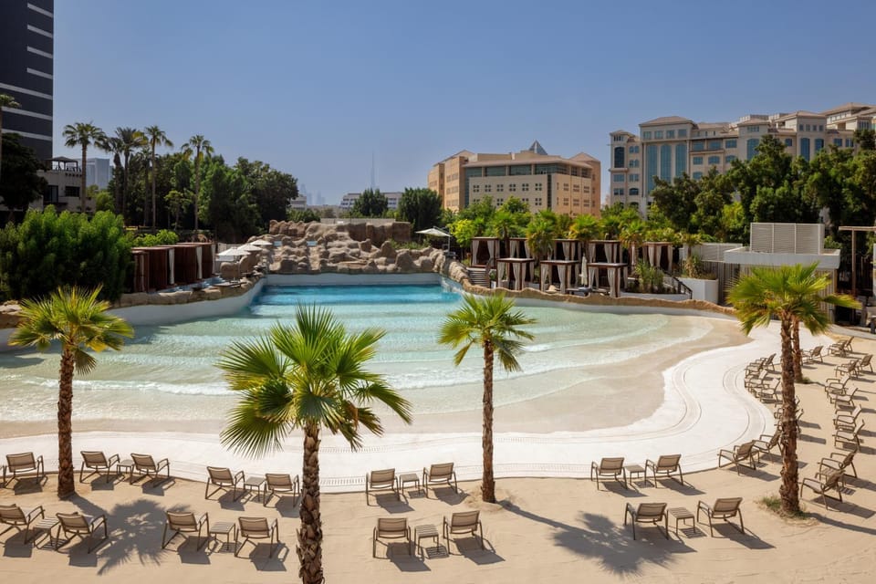 Beach, Aqua park