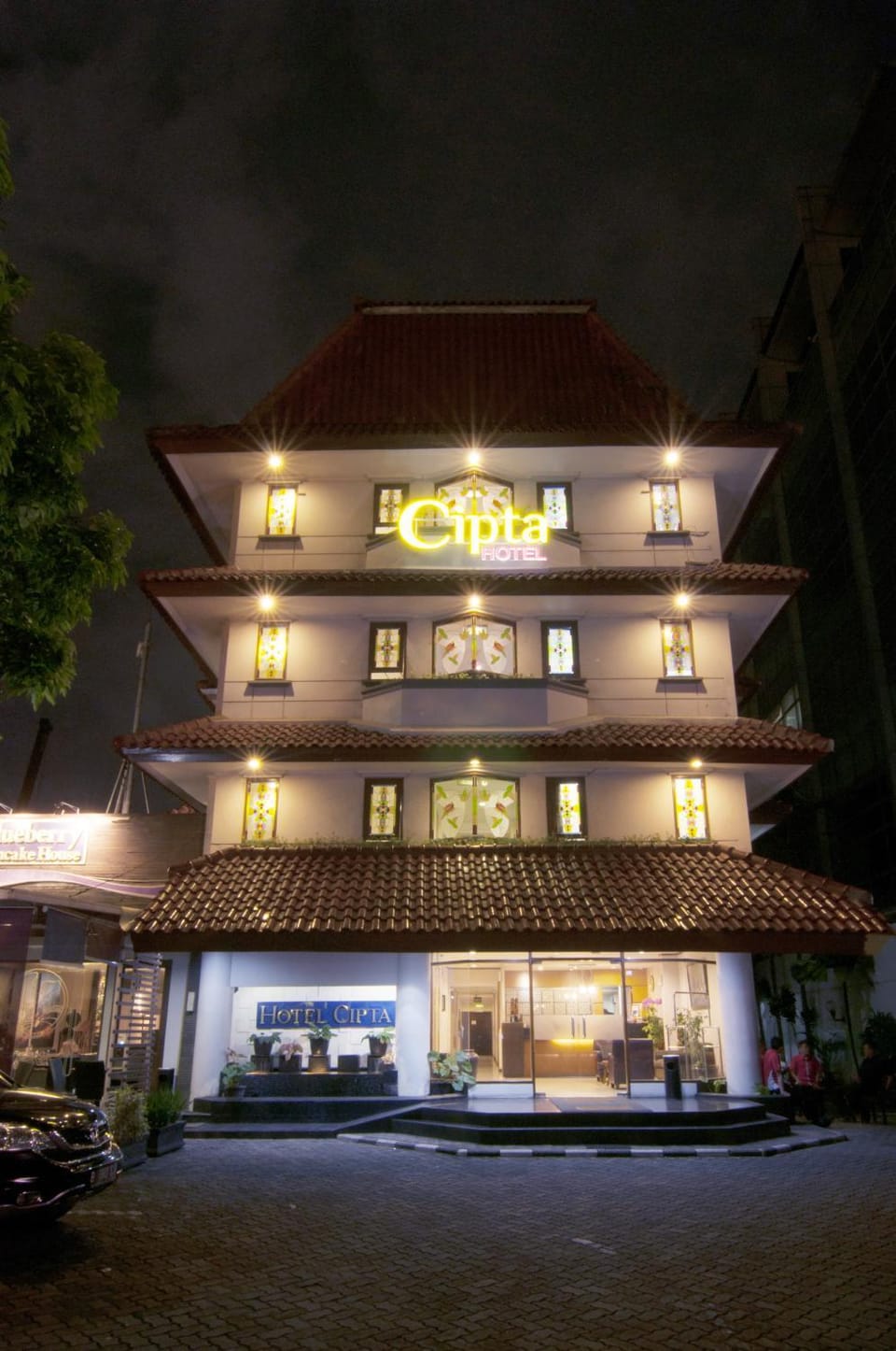 Property building, Night