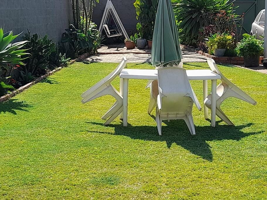 Natural landscape, sunbed