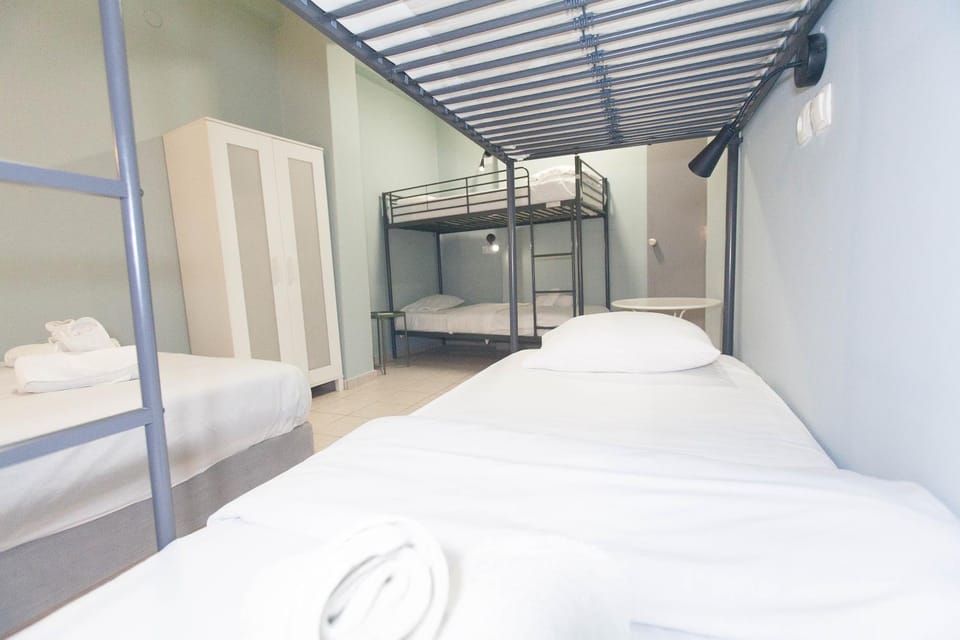 Bed, Photo of the whole room, Bedroom, bunk bed, wardrobe