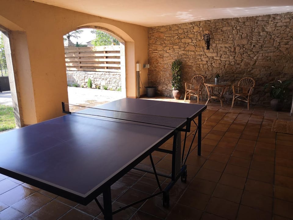 Garden, Table tennis