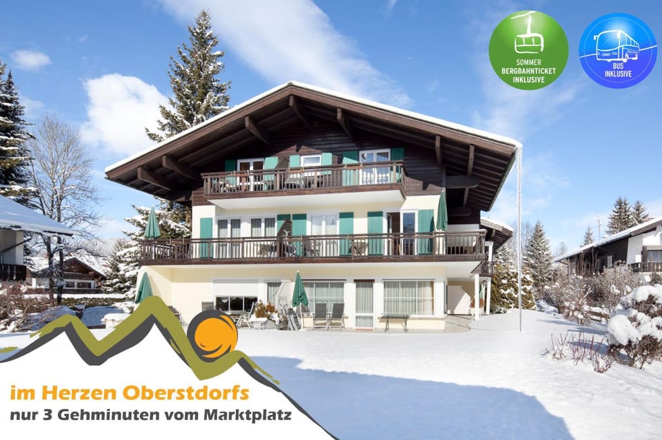 Property building, Facade/entrance, Winter