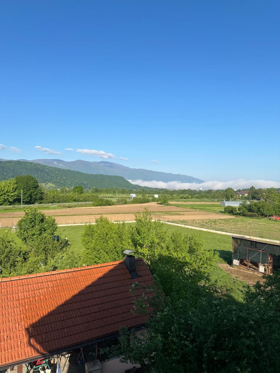 Spring, Natural landscape, Mountain view