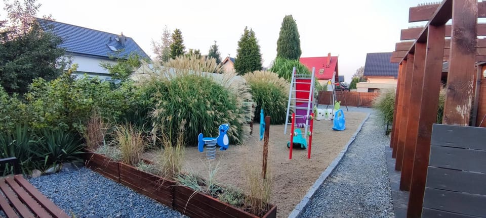 Natural landscape, Children play ground, Garden, Garden view