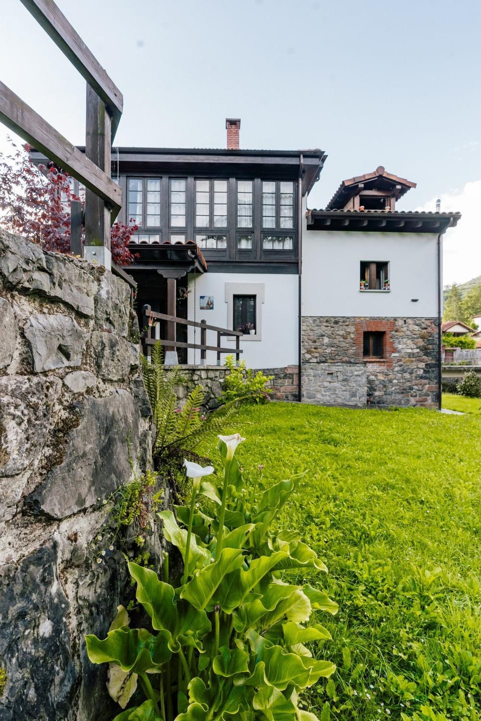 Property building, Garden view