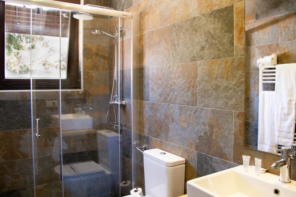 Shower, Toilet, Bathroom, towels