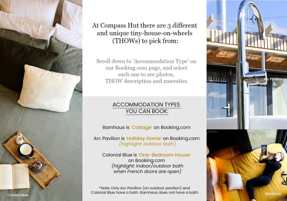 Compass Hut House in Tasmania