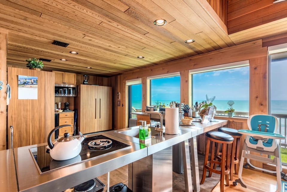 Coffee/tea facilities, Balcony/Terrace, Kitchen or kitchenette, Sea view
