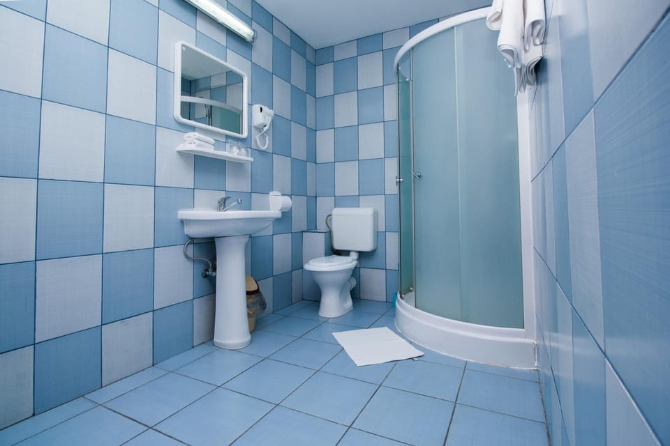 Shower, Toilet, Bathroom, towels