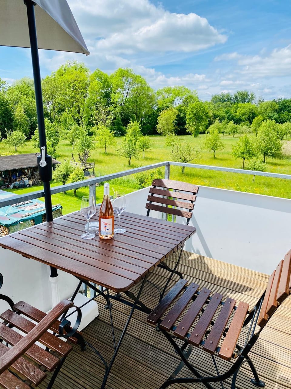 Balcony/Terrace, Garden view, Drinks