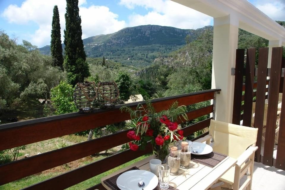 Patio, Day, Mountain view